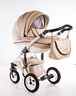 Коляска модульная Street Racer Karona 3 в1 ECO, biege 01BG, шт