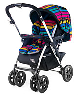 Коляска Liko Baby AU-258, радуга, шт