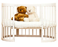 Кроватка-трансформер Паулина 8 в 1 С-322, ваниль, шт