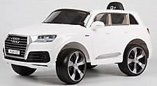 Электромобиль Audi Q7 Quattro LUX (Белый, Глянцевый), , шт