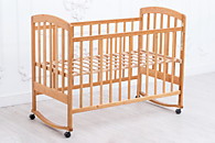 Кроватка Nastella Bom Bom eco-friendly колесо-качалка120*60 , , шт