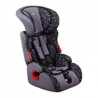 Автокресло ЕДУ-ЕДУ KS-516 Lux с вкладышем 9-36 кг., Граффити, серый, шт
