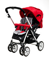 Коляска Liko Baby AU-258, красный, шт