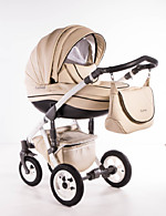 Коляска модульная Street Racer Karona 3 в1 ECO, biege 01CG, шт