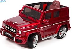 Электромобиль Mercedes G63 (12V/10ah) Tuning (Вишня, Глянцевый), , шт